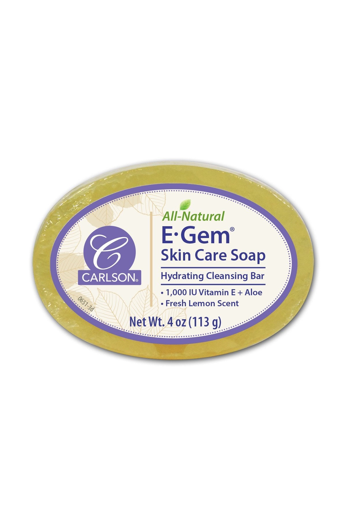E-Gem Skin Care Soap - 1 Bar