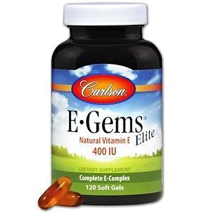 E-Gems Elite 400 IU - 120 Softgels