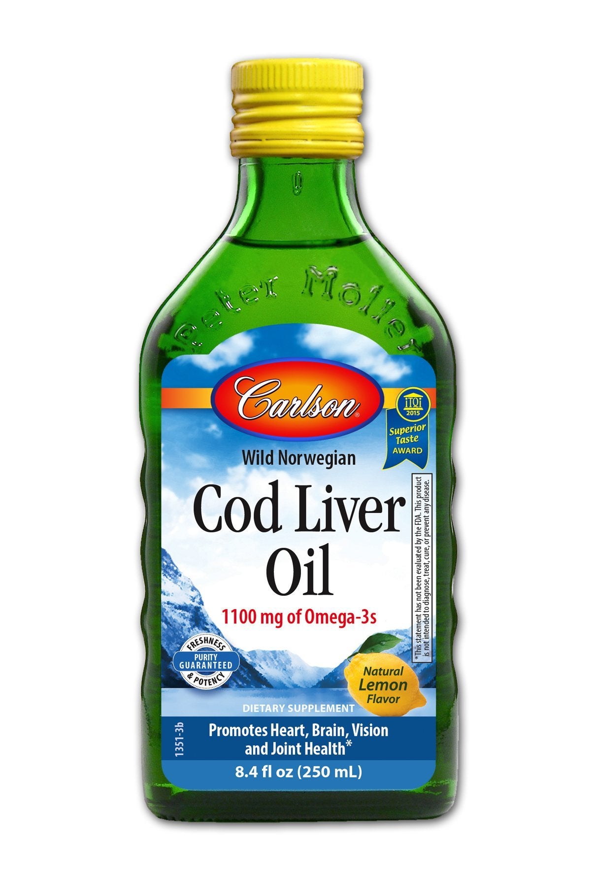 Cod Liver Oil Lemon - 8.4 fl oz