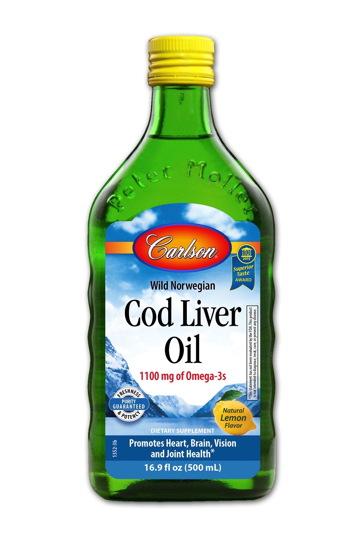 Cod Liver Oil Lemon - 16.9 oz