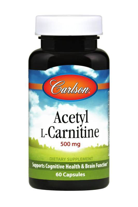 Acetyl L-Carnitine 500 mg - 120 Capsules