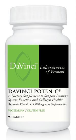 DaVinci Poten-C 1000 - 90 Vegetarian Tablets