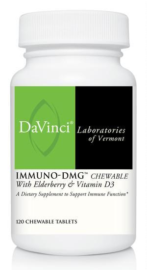Immuno-DMG with Elderberry/Vit D3 - 120 Chewable Tablets