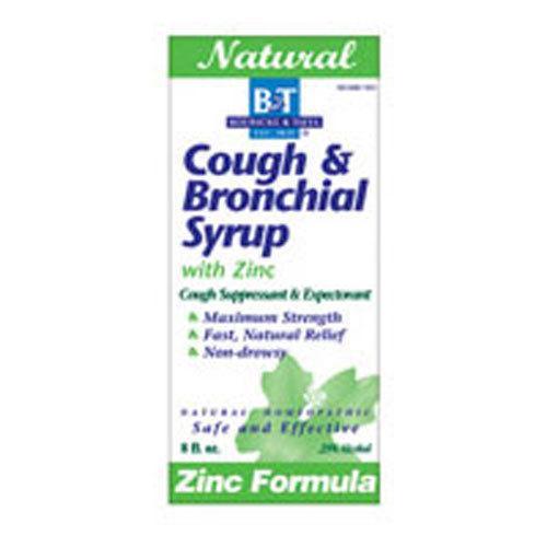Cough & Bronchial Syrup with Zinc - 4 oz
