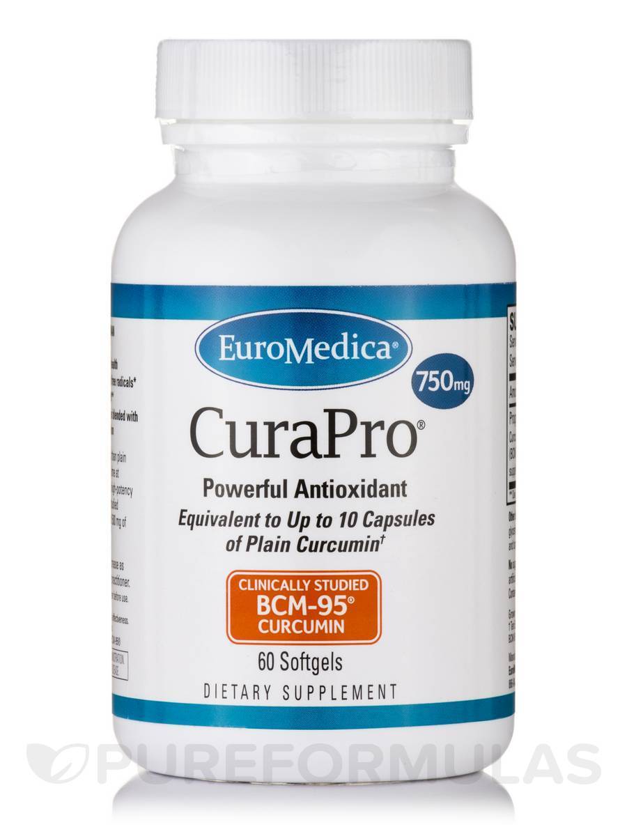 CuraPro 750 mg - 60 Softgels
