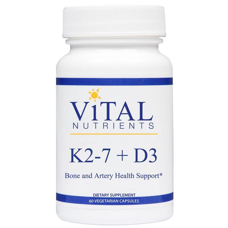 K2-7 + D3 - 60 Vegetarian Capsules