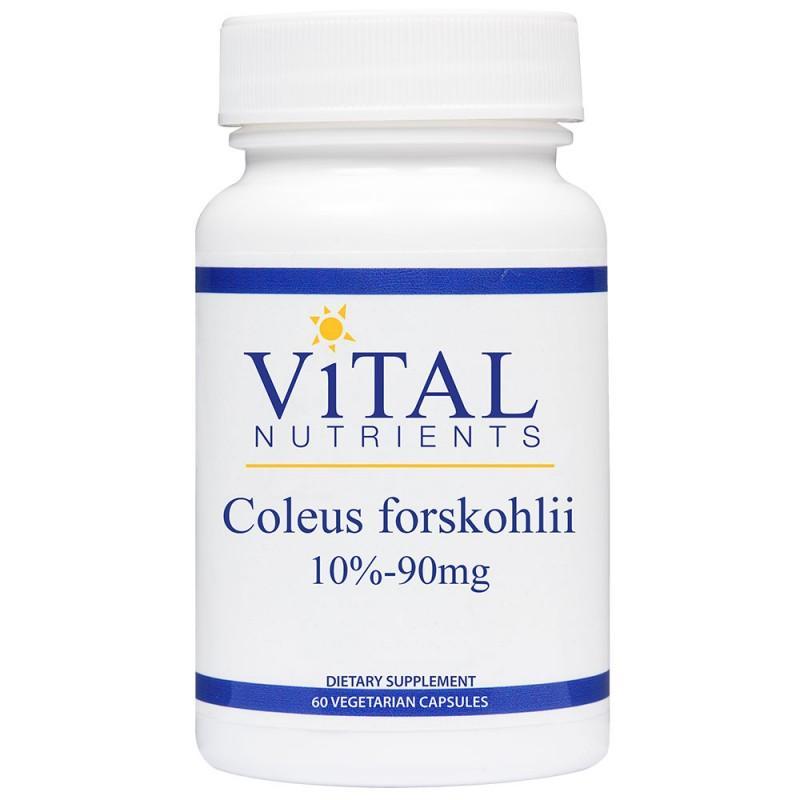 Coleus Forskolli 10% 90 mg - 60 Vegetarian Capsules