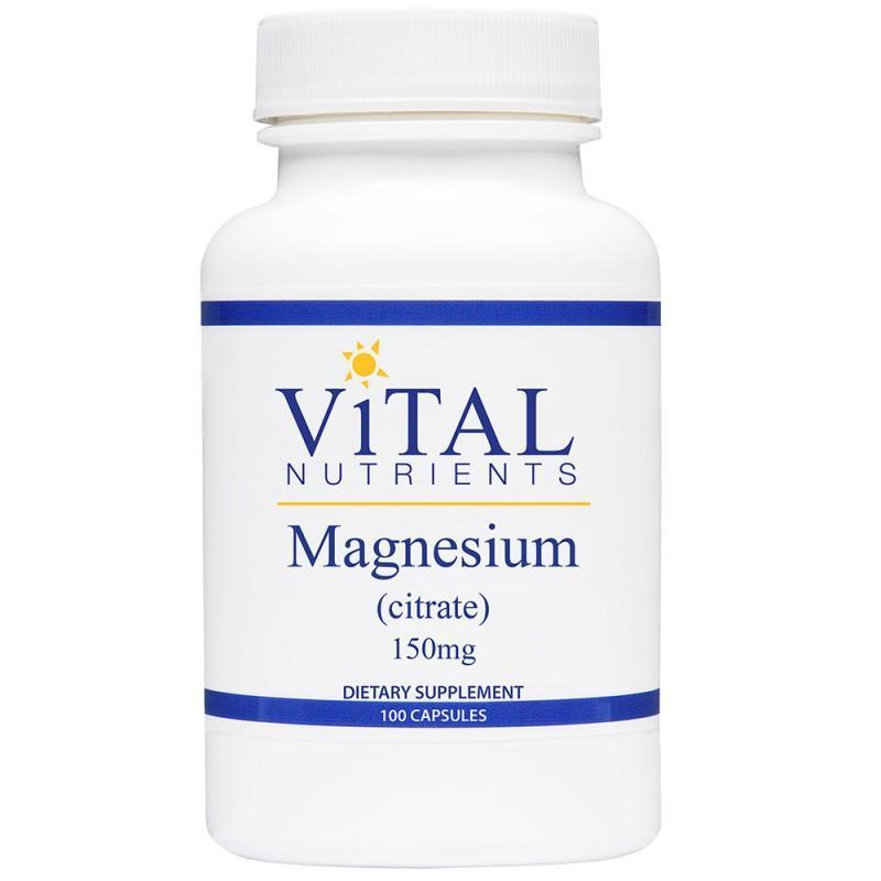 Magnesium (Citrate) 150 mg - 100 Capsules