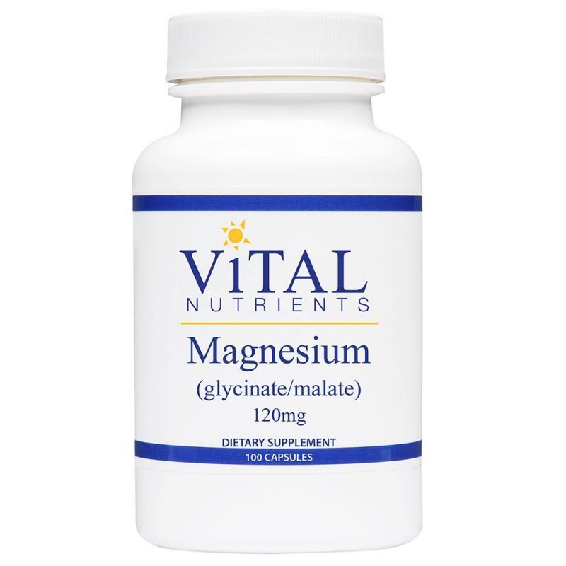 Magnesium (Glyc./Malate) 120 mg - 100 Capsules