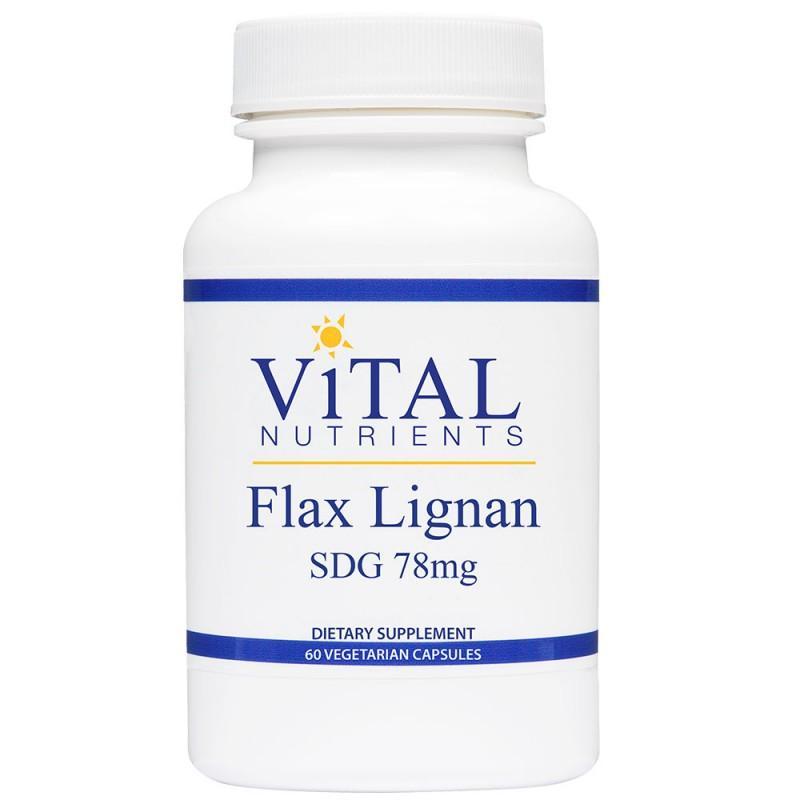 Flax Lignan SDG 78 mg - 60 Vegetarian Capsules