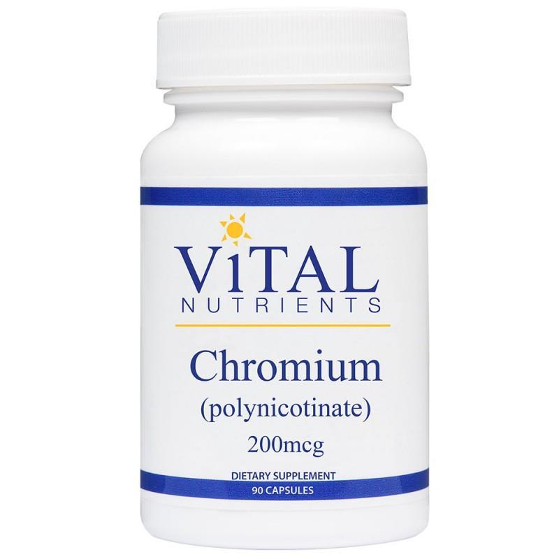Chromium (polynicotinate) 200 mcg - 90 Capsules