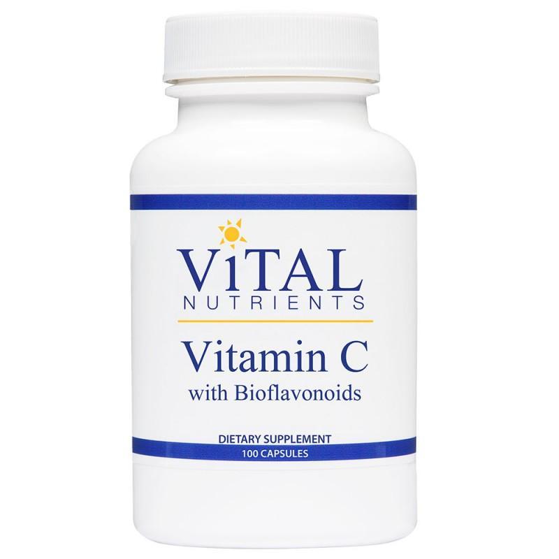 Vitamin C w/ Bioflavonoids 500 mg - 100 Capsules