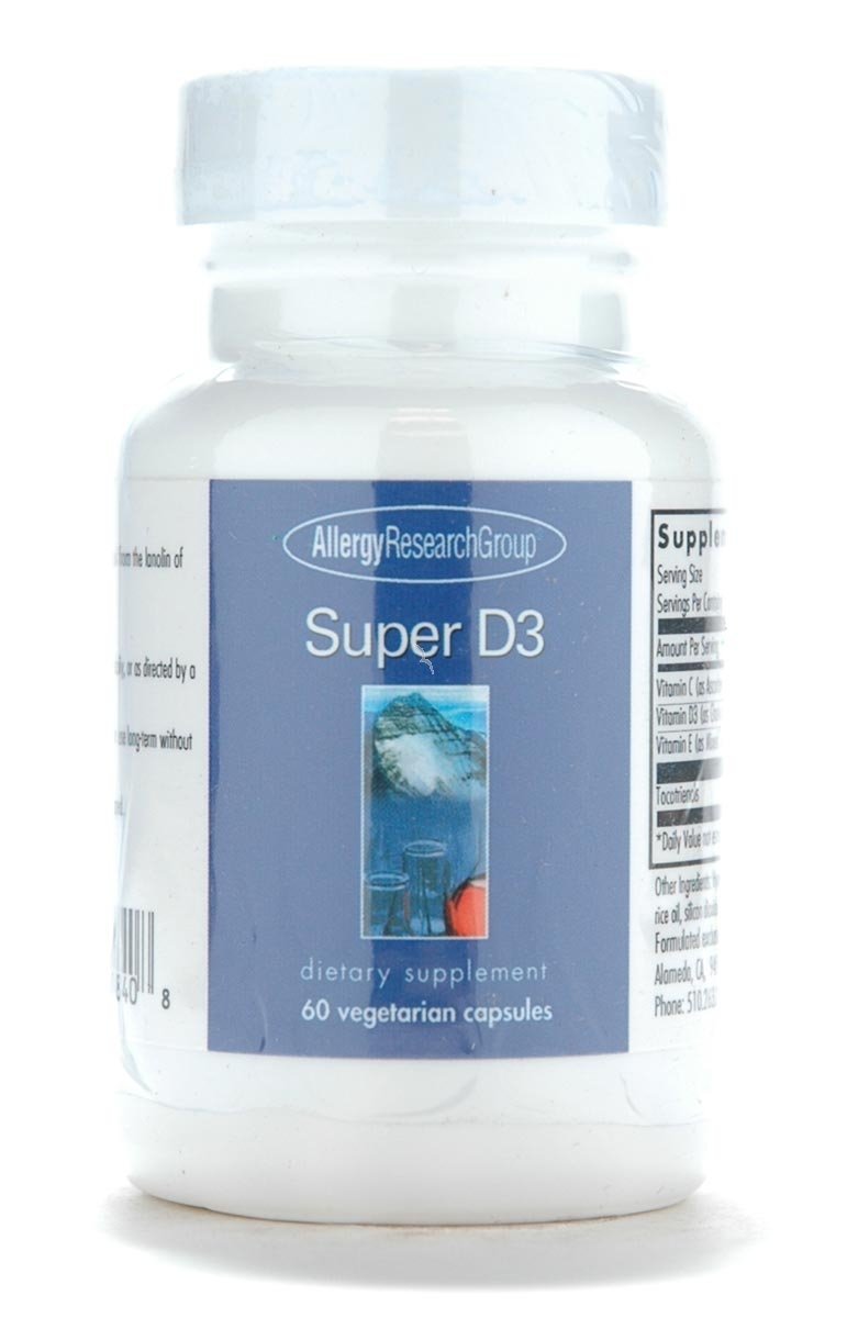 Super D3 2000 IU - 60 Vegetarian Capsules