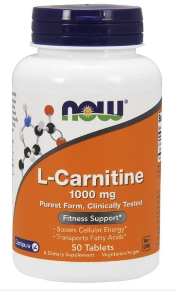 L-Carnitine 1000 mg - 50 Tablets