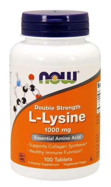 L-Lysine 1000 mg - 100 Tablets