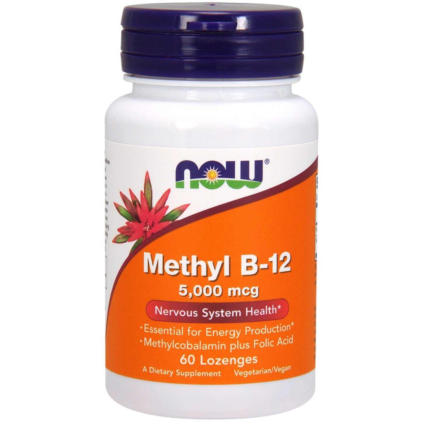 B-12 5000 mcg - 60 Lozenges