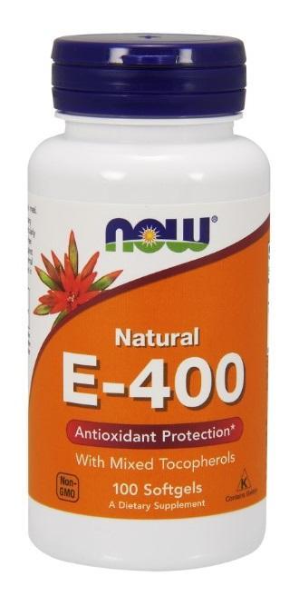 E-400 (Mixed Tocopherols) - 100 Softgels