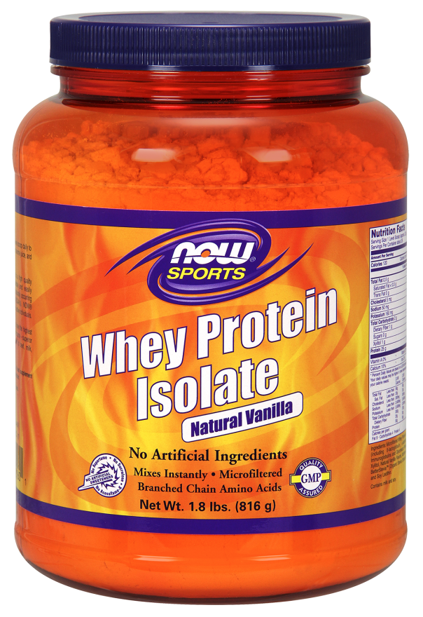 Whey Protein Isolate Vanilla - 1.8 lbs