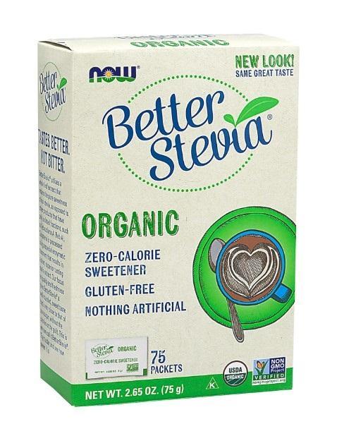 Better Stevia Organic Packets - 75/Box