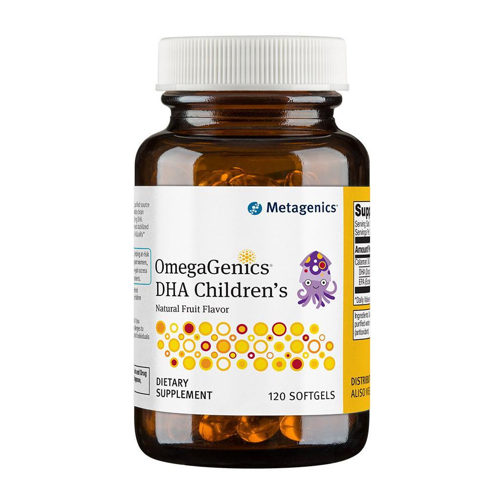 MetaKids DHA - 120 Softgels (Formerly OmegaGenics DHA)