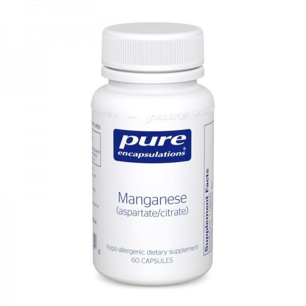 Manganese (aspartate/citrate) - 60 Vegetarian Capsules