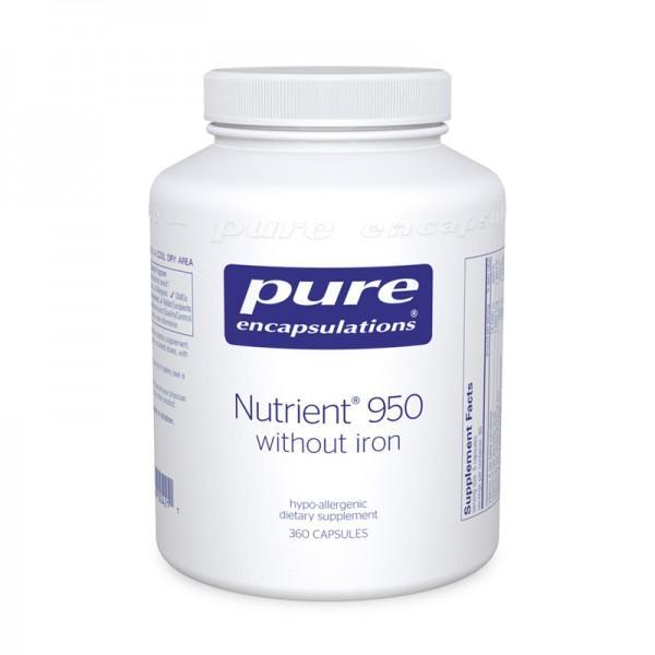 Nutrient 950 without Iron - 360 Vegetarian Capsules
