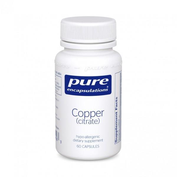 Copper (citrate) - 60 Vegetarian Capsules