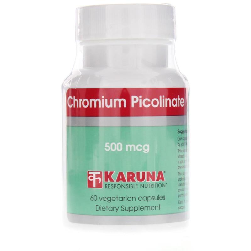 Chromium Picolinate 500 mcg - 60 Vegetarian Capsules