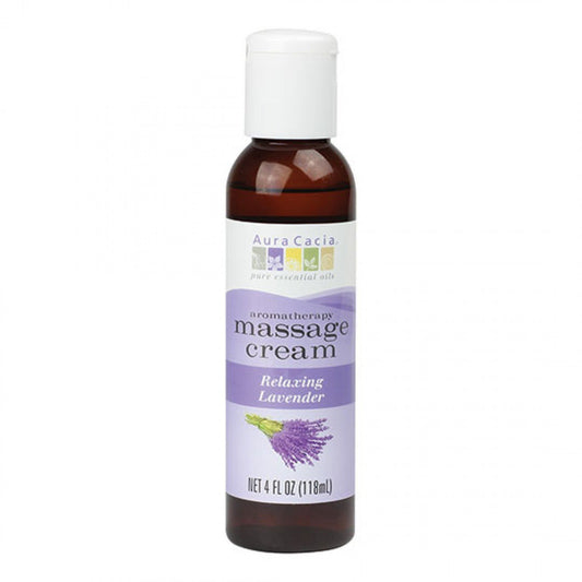 Massage Cream Lavender - 4 oz