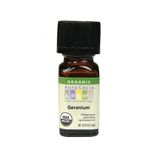 Geranium Organic Essential Oil - .25 oz