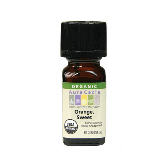 Sweet Orange Organic Essential Oil - .25 oz