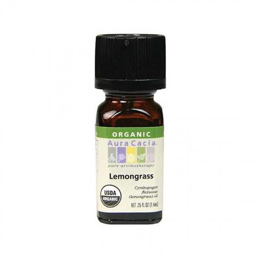 Lemongrass Organic Essential Oil - .25 oz
