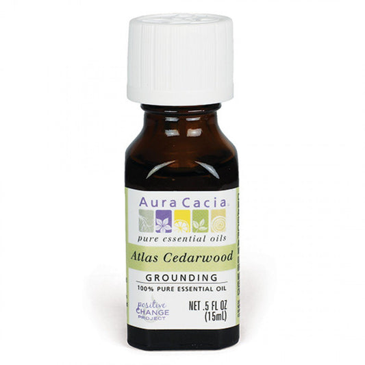 Atlas Cedarwood Essential Oil - .5 fl oz