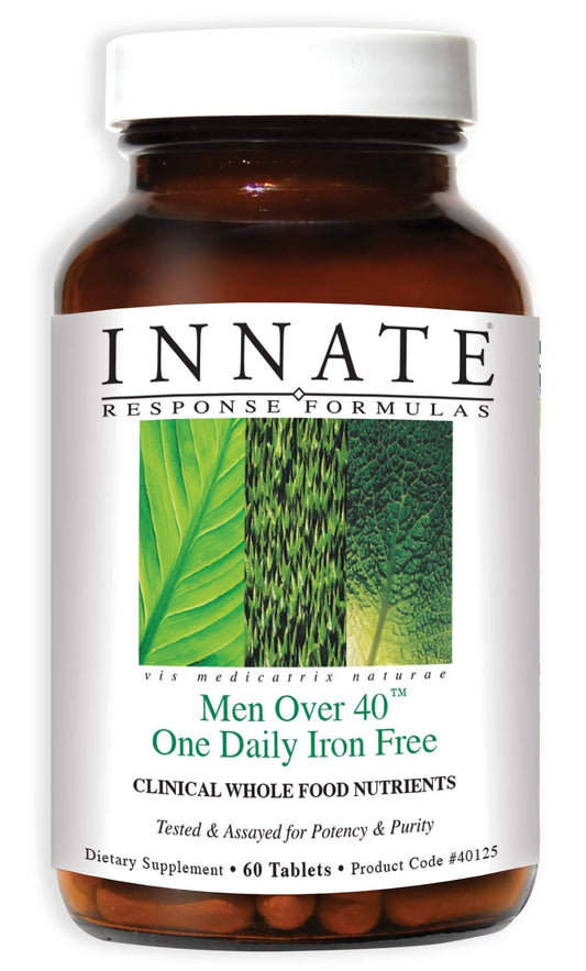 Men Over 40  One Daily Iron Free - 60 Tablets
