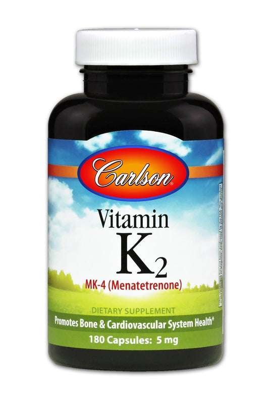 Vitamin K2 5 mg - 180 Capsules