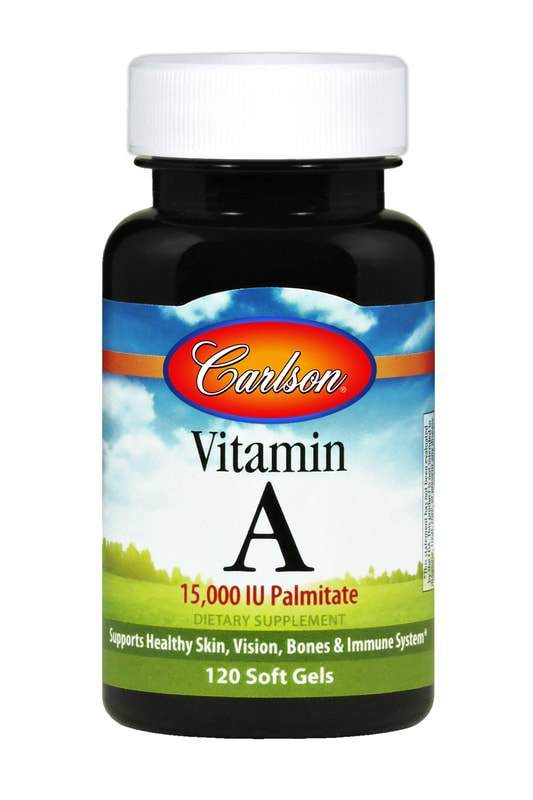 Vitamin A Palmitate 15000 IU - 120 Softgels