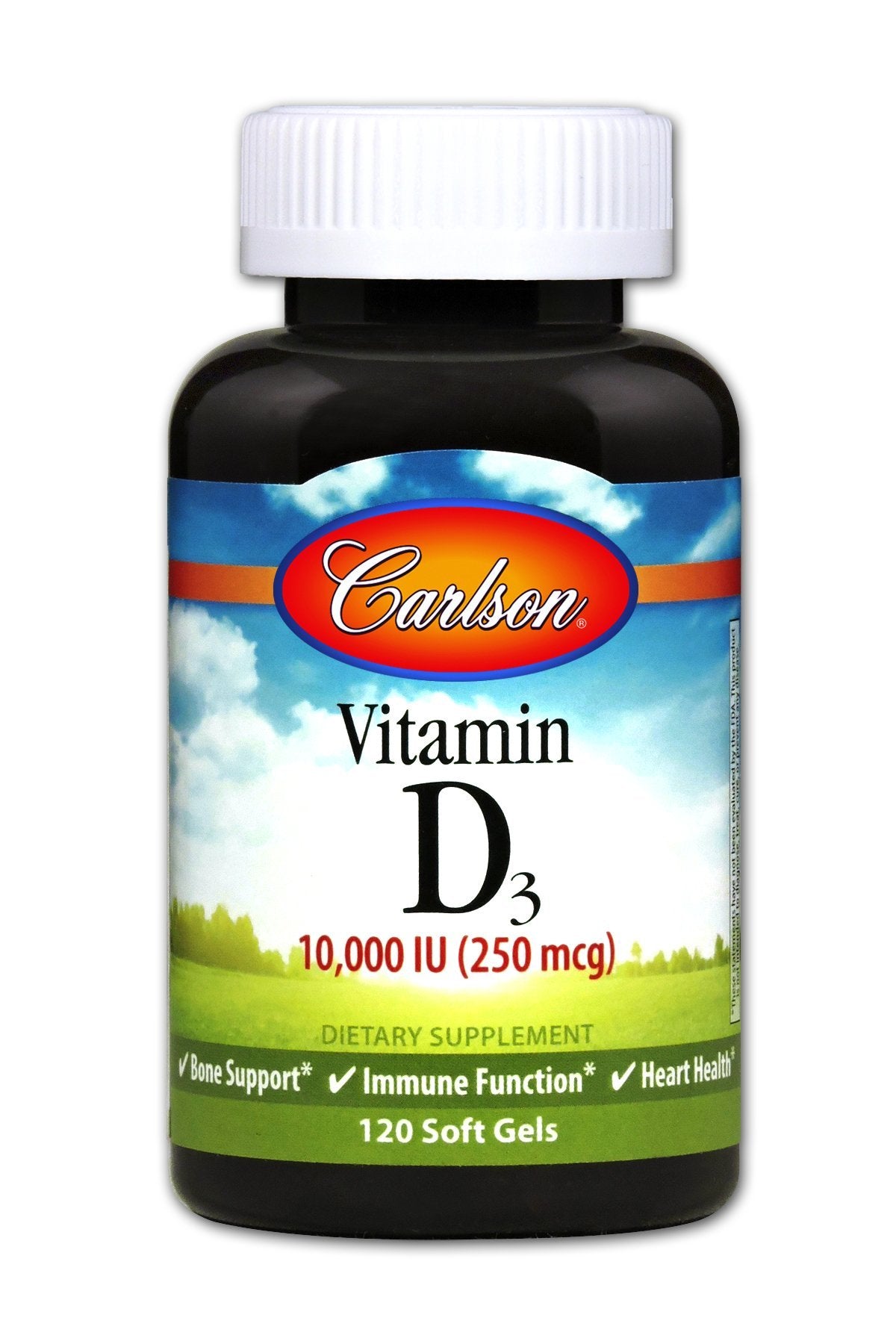 Vitamin D3 10,000 IU - 120 Softgels