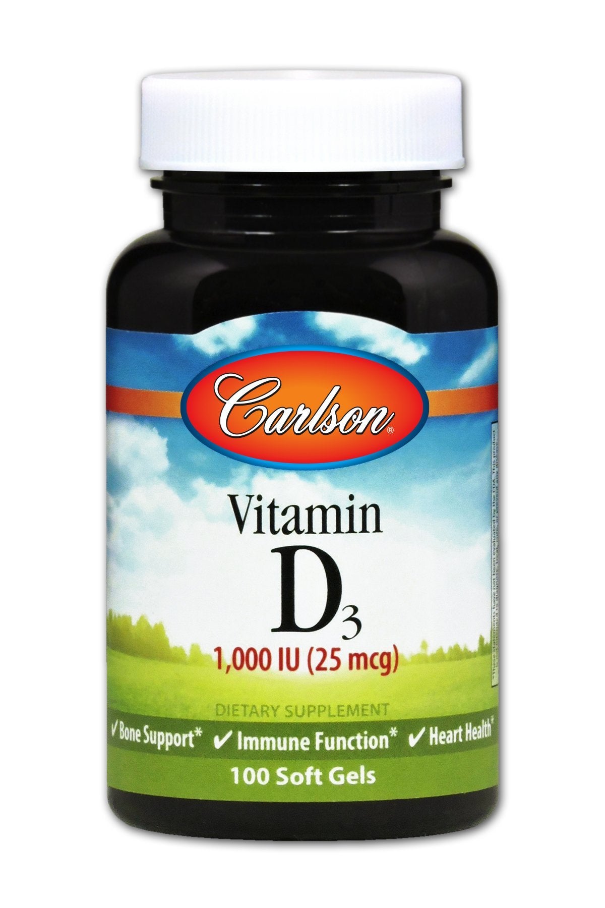 Vitamin D 1000 IU - 100 Softgels