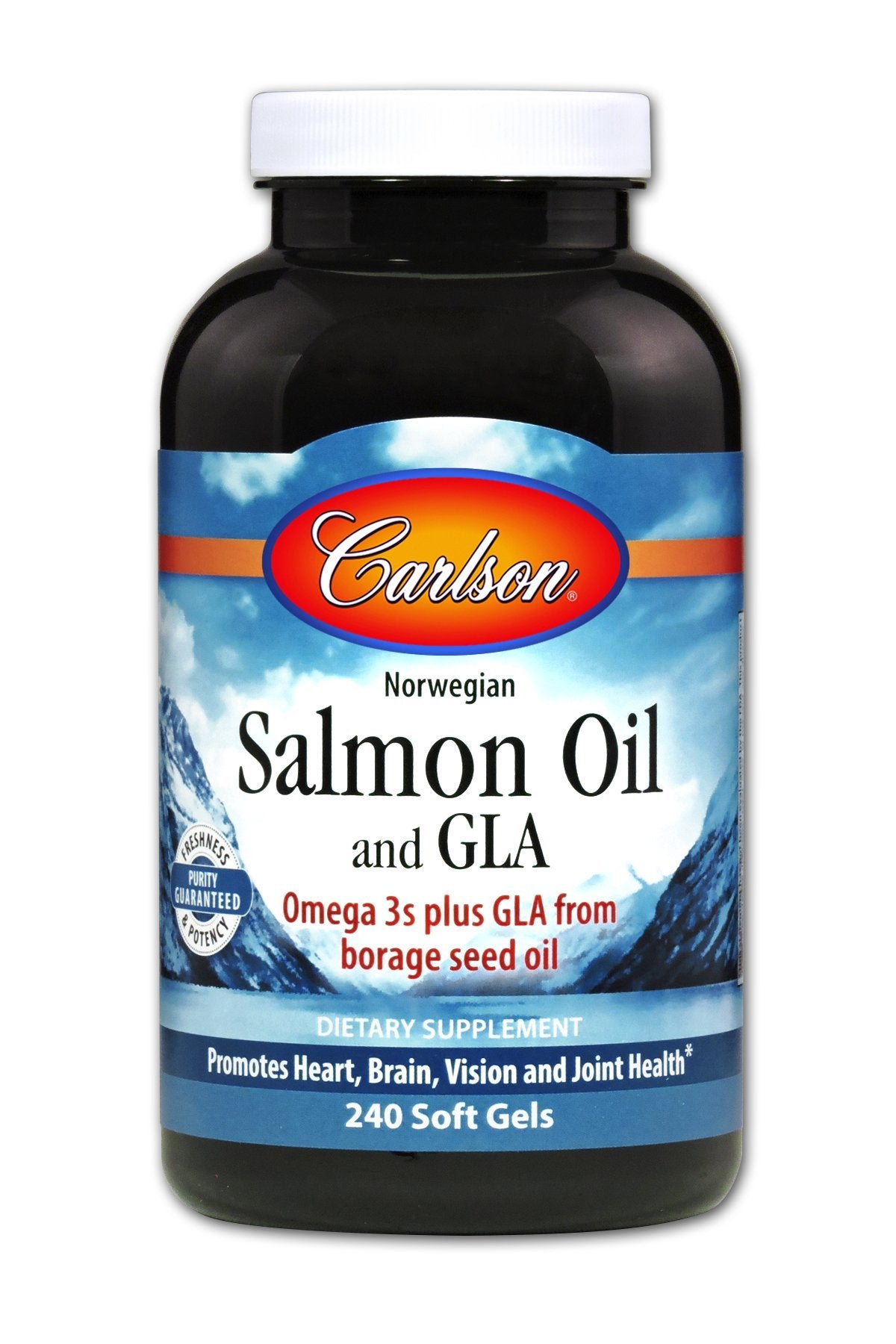 Salmon Oil and GLA - 240 Softgels