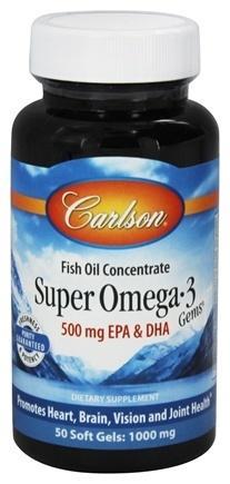 Super Omega-3 Gems 1000 mg - 50 Softgels