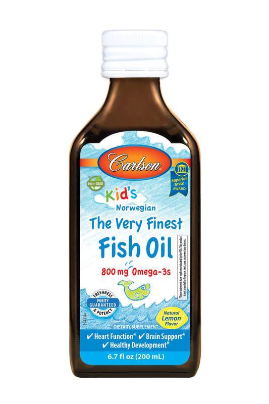 Carlson for Kids Fish Oil Lemon - 200 ml