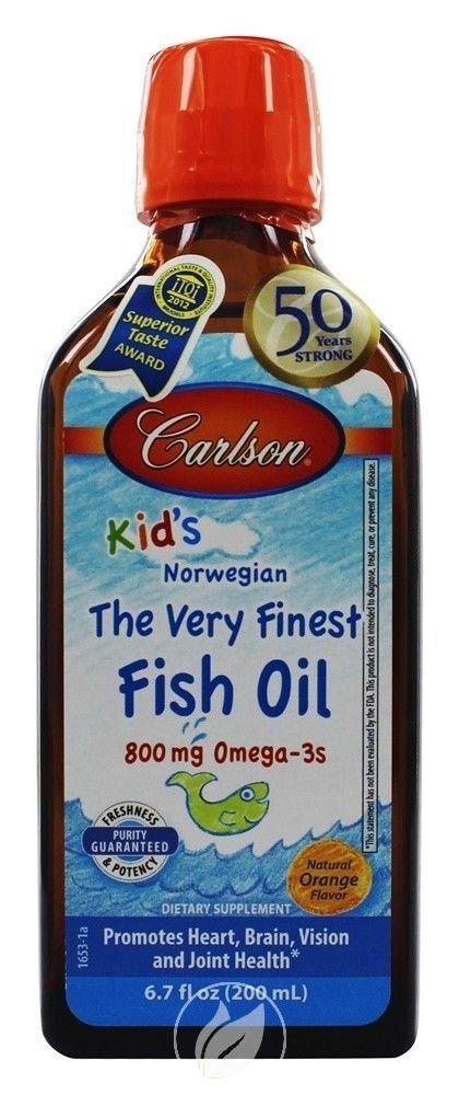 Carlson Kids Finest Fish Oil Orange - 200 ml