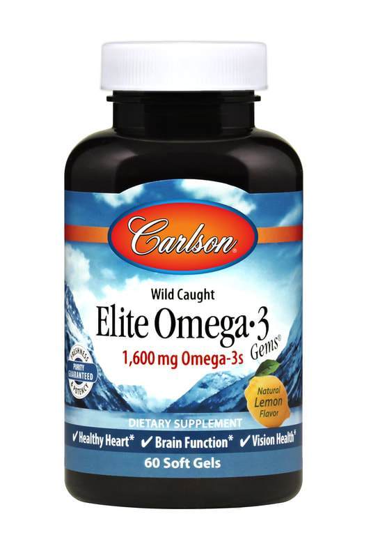 Elite Omega 3 Gems - 60 Softgels