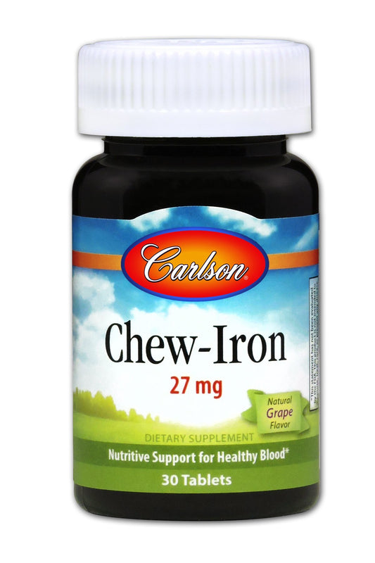 Chew-Iron 27 mg - 30 Tablets
