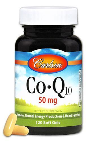 CoQ10 50 mg - 120 Softgels