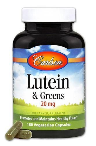 Lutein & Greens - 180 Vegetarian Capsules