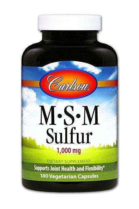 MSM Sulfur - 180 Capsules