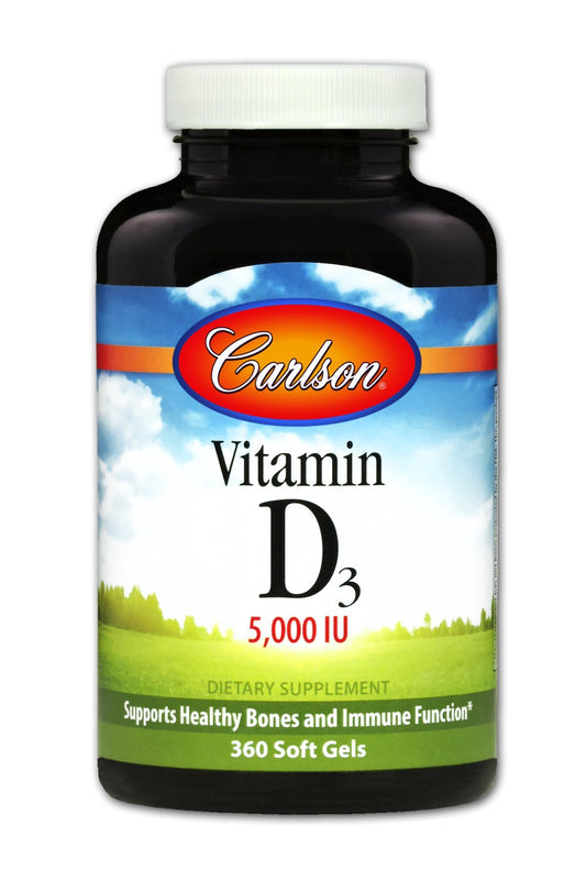 Vitamin D3 5000 IU - 360 Softgels