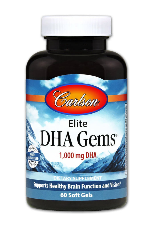 Elite DHA Gems - 60 Softgels