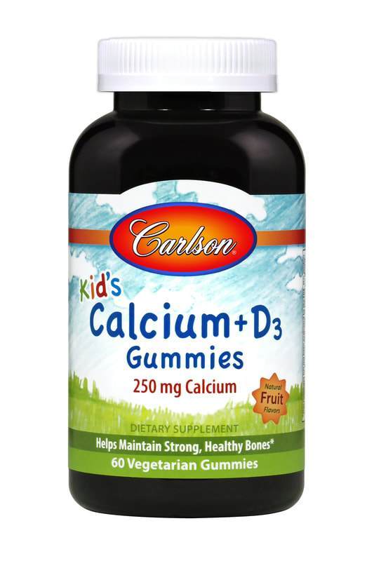 Kid's Calcium + D3 - 60 Vegetarian Gummies